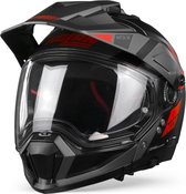 Nolan N70-2 X Decurio 29 Flat Black Red Anthracite Integraalhelm - Motorhelm - Maat M