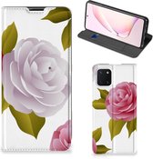 Telefoon Hoesje Cadeau voor haar Geschikt voor Samsung Galaxy Note 10 Lite Wallet Flip Case Roses