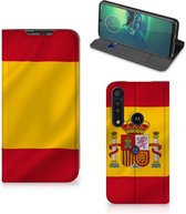 Smartphone Hoesje Motorola G8 Plus Mobiel Hoesje Spaanse Vlag