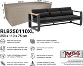 Afdekhoes loungebank 250 x 110 H: 75 cm - Loungebankhoes - RLB250110XL