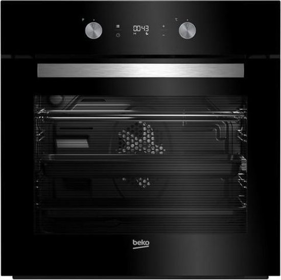 Uitbarsten Hangen hoeveelheid verkoop Beko BIE24301B - Design Inbouw oven - Hetelucht - XL 71L - StoomReiniging -  Display -... | bol.com