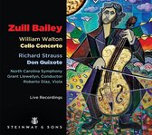 Zuill Bailey - North Carolina Symphony - Grant Lle - Walton: Cello Concerto; Strauss: Don Quixote (CD)