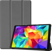Hoes Geschikt voor Samsung Galaxy Tab A 10.1 2019 Hoes Luxe Hoesje Book Case - Hoesje Geschikt voor Samsung Tab A 10.1 2019 Hoes Cover - Grijs .