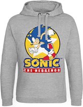Sweat à Capuche / Pull Sonic The Hedgehog - S- Fast Sonic Grijs
