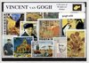 Afbeelding van het spelletje Vincent van Gogh – Luxe postzegel pakket (A6 formaat) : collectie van 50 verschillende postzegels van Vincent van Gogh – kan als ansichtkaart in een A6 envelop, souvenir, cadeau, kado, geschenk, kaart, portret, schilder, museum, parijs, zonnebloemen