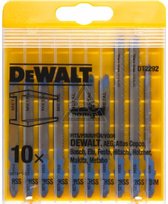 DeWalt DT2292 Jeu de 10 lames de scie sauteuse en cassette - Métal
