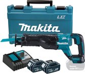 Makita DJR187RTE 18V scie récipro 2x 5.0Ah dans valise
