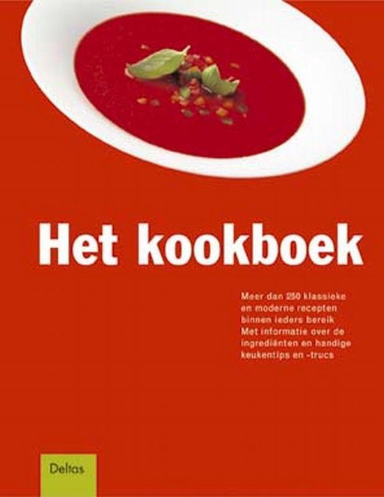Cover van het boek 'Het kookboek'