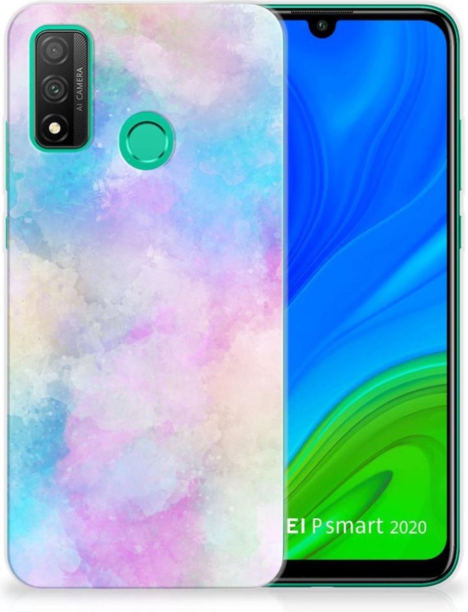 Hoesje maken Huawei P Smart 2020 Watercolor Light