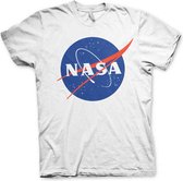 NASA Heren Tshirt -S- Insignia Wit