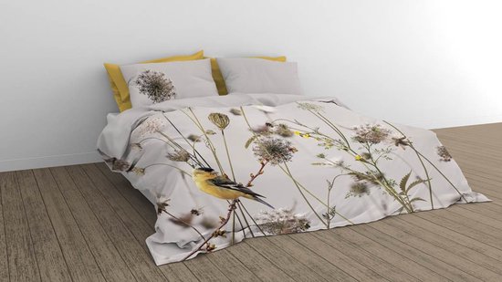 Snoozing Goldfinch - Dekbedovertrek - Eenpersoons 140x200/220 cm - Multi kleur van Snoozing — afbeelding 4