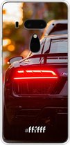 HTC U12+ Hoesje Transparant TPU Case - Audi R8 Back #ffffff