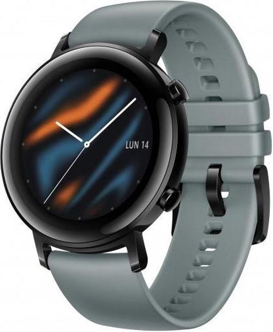 Huawei Watch GT 2 - Smartwatch - 46mm - Titanium - Grijze metalen band |  bol.com
