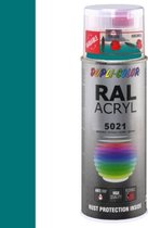 Motip Dupli-Color Spuitbus Acryl Hoogglans - RAL 5021 Waterblauw