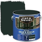 CetaBever Buiten Deur & Kozijn Meester Beits - Zijdeglans - Donker Groen - 2,5 liter