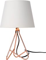 Lucide GITTA - Lampe de table - Ø 17 cm - 1xE14 - Cuivre