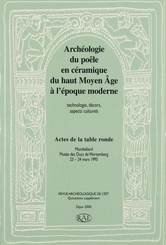 Suppléments à la Revue archéologique de l’Est - Archéo ... - cover