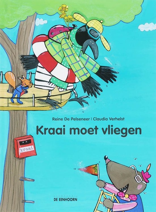 Cover van het boek 'Kraai moet vliegen' van R. de Pelseneer