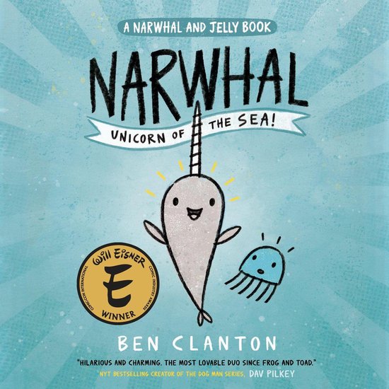 Narwhal: Unicorn of the Sea! (A Narwhal and Jelly Book #1) - cover