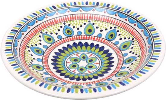 Saladier Pavo Peacock Ø 30 cm | DORS.PA.30 | Plats & Déco