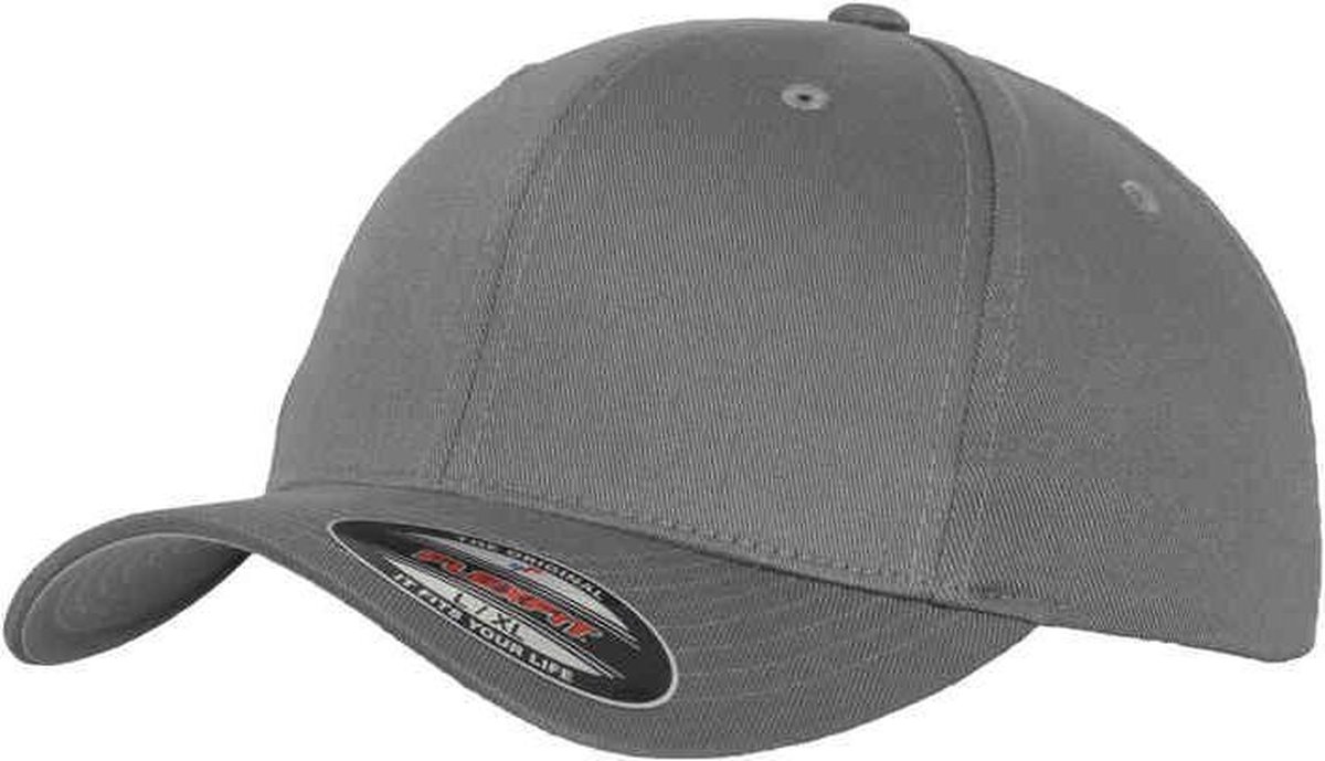 Urban Classics Flexfit pet -2XL- Wooly Combed Grijs