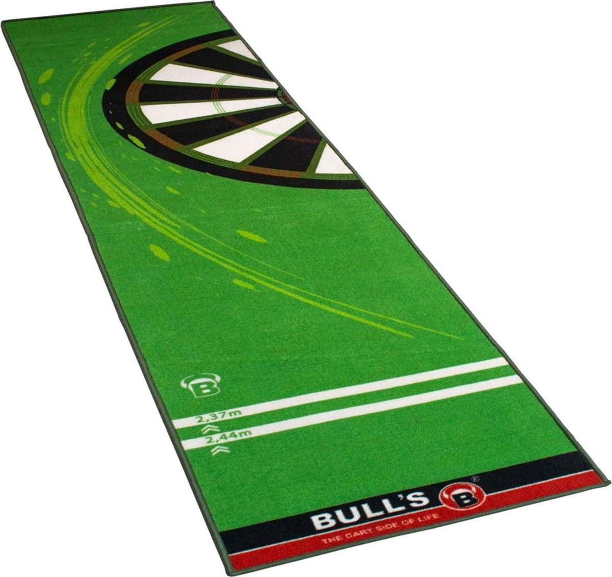 Bulls Carpet Dartmat 120 - Groen (66 x 280 cm)