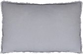 Passion for Linen Luxe kussensloop Malaga 100% linnen, 40 x 60 cm, zand