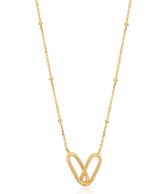 Ania Haie Chain Reaction AH N021.01G Dames Ketting 48 cm