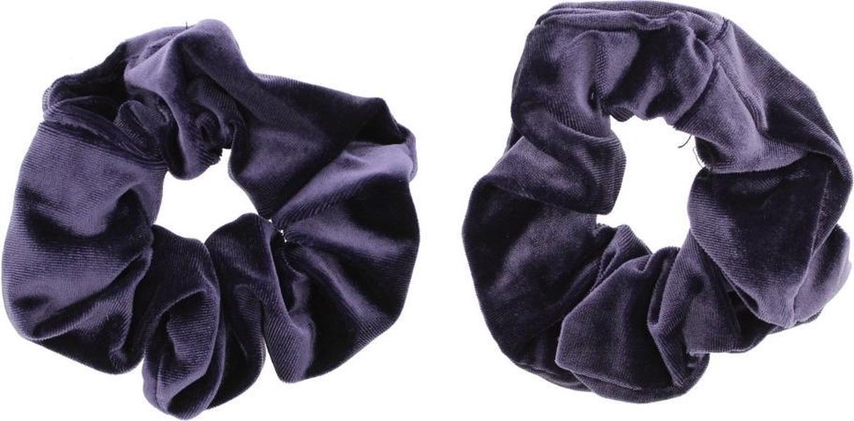 Zac's Alter Ego - Luxury velvet Haar scrunchie - Paars
