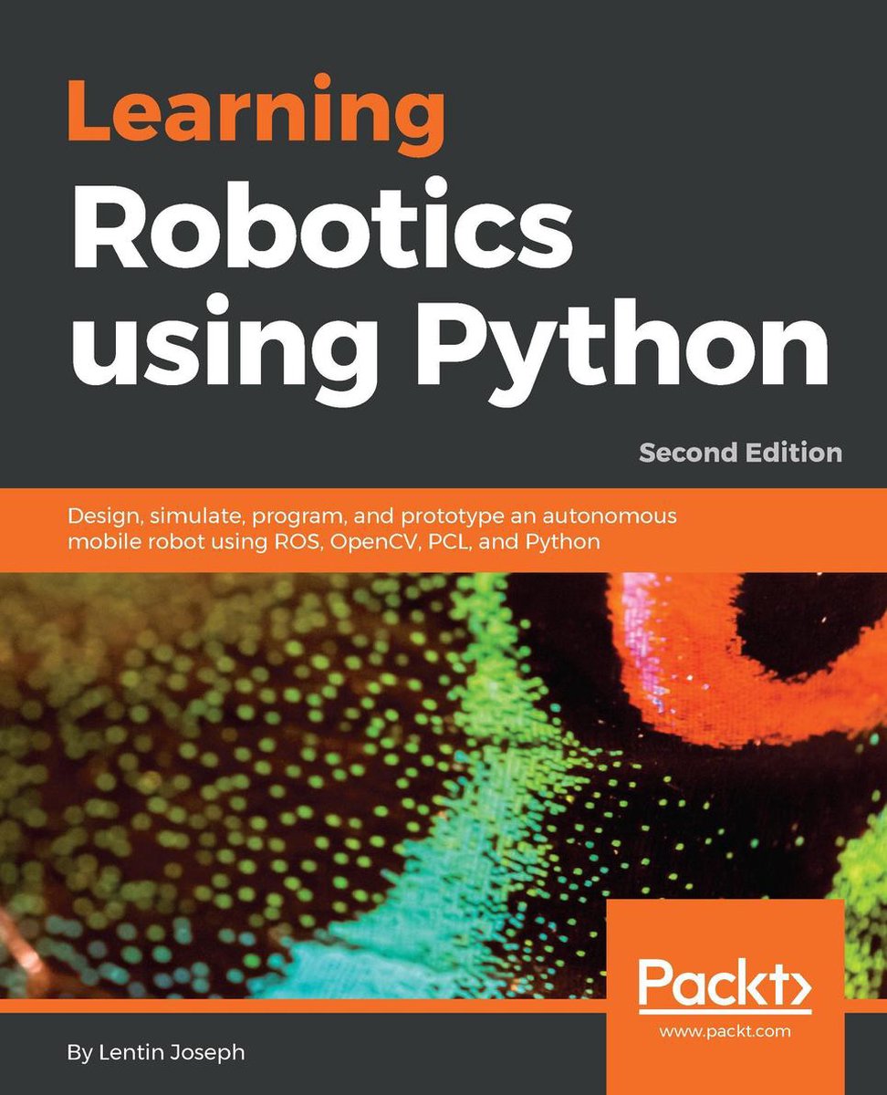 Omslag van Learning Robotics using Python