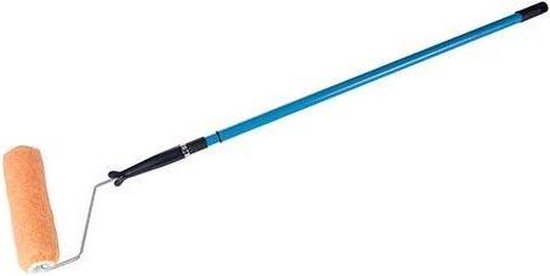 Meerhoekige kwastenverlenging verfkwastenverlenging, 1,8M Multi Angle Paint Brush Extende, Intrekbare verfroller verlengstang voor hoge plafonds muren decoratie en hoekschildergereedschap (Rood