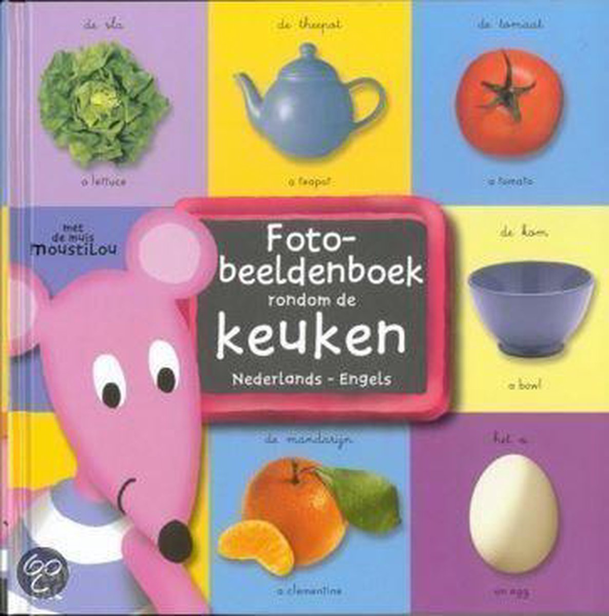 Simply for kids Fotobeeldenboek rondom de keuken nederlands-engels