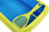 Kattenbak incl. schep, 48 x 29 x 11 cm,