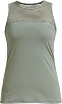 Röhnisch Miko Singlet Sporttop Dames - Combat Green - Maat XL