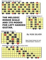 The Melodic Minor Scale and its Modes for Left Handed Guitar