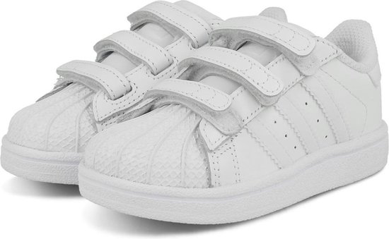 adidas SUPERSTAR FOUNDATION CF I B25725 - schoenen-sneakers - Unisex -  wit/wit - maat 27 | bol.com