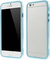 TPU Combo Bumper iPhone 6(s) - Cyaan