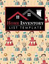 Home Inventory List Template