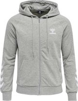 HUMMEL Isam 2.0 Sweatshirt Met Volledige Rits Heren - Grey Melange - M