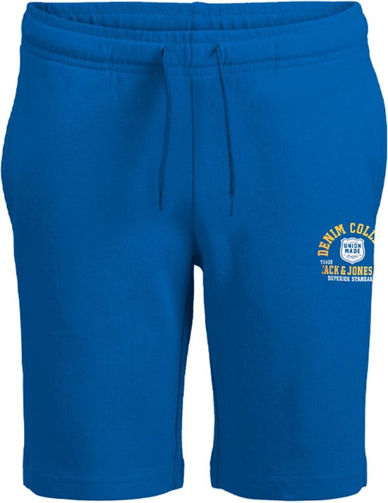 Jack & Jones Junior Broek Jpstlogo Sweat Shorts 2 Col 22/23 12224517 French Blue Mannen Maat - W128