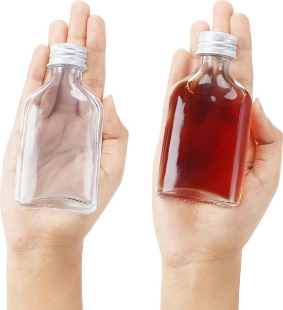 100 ml glazen fles Galileo zonder sluiting UNiTWIST® | Glasflessen | Glazen producten | Glazen