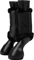 Le Mieux Fleece Edge Mesh Brushing Boot - Black/Black - Maat XL