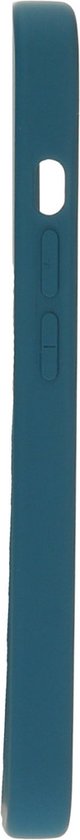 Mobiparts Coque en Siliconen Apple iPhone 14 Pro Blueberry Blauw Case