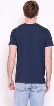 Mezaguz Heren T-Shirt Teeciel Navy Maat XL