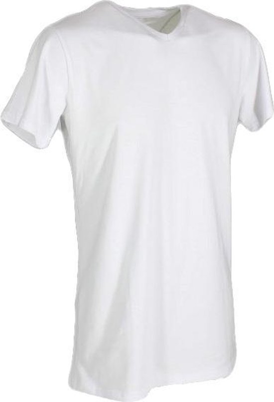 BASic t-shirt extra lang | T-shirts met korte mouw | bol.com