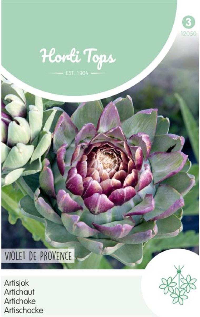 Hortitops Zaden - Artisjok Violet De Provence