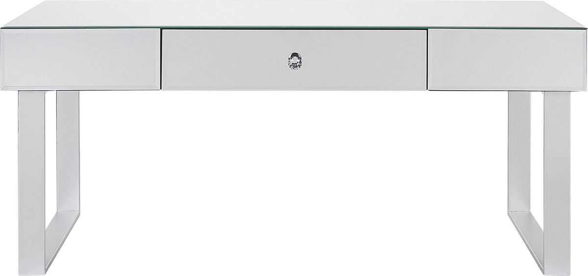 NESLE - Salontafel - Zilver - Glas