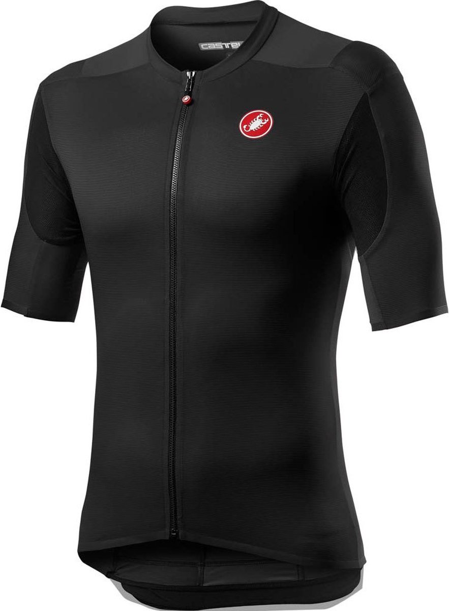 Castelli SUPERLEGGERA 2 Fietsshirt Light Black - Mannen - maat XXL