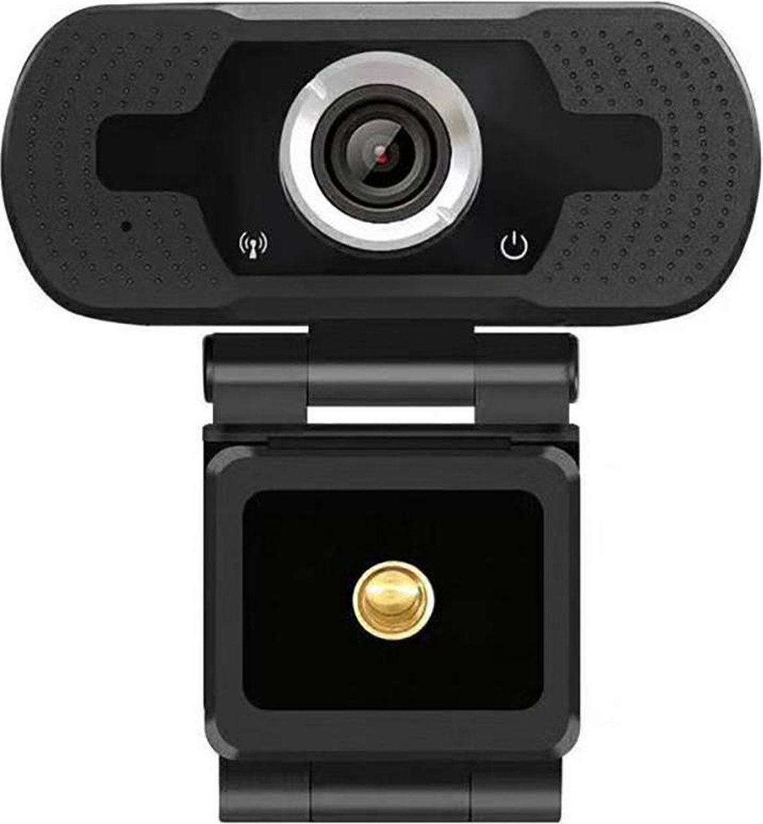 NÖRDIC - EC-A258 - Webcam met microfoon voor PC, laptop, Webcamera - HD 1080p - Zwart