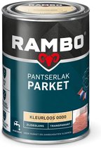 Rambo Pantserlak Parket Transparant Zg Kleurloos 0000-1,25 Ltr